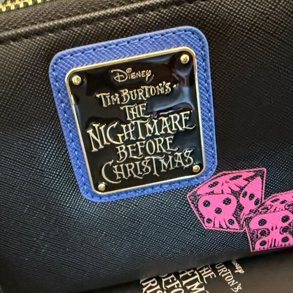 Loungefly The Nightmare Before Christmas 30th Anniversary Disney Wallet - New - Picture 9 of 9
